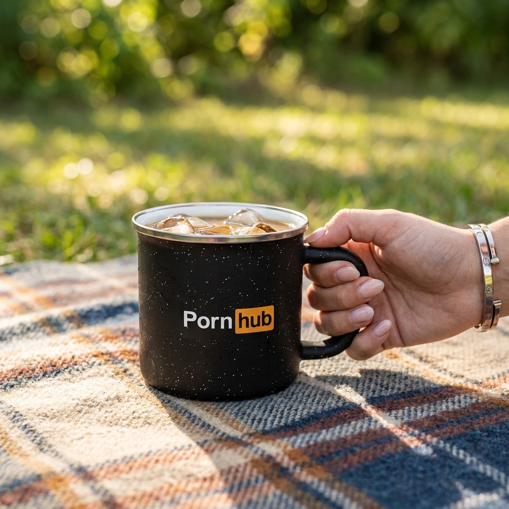 Portable Confidence: Spacious 16oz Enamel Mug