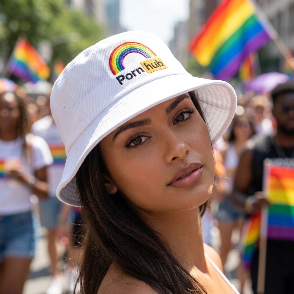 Iconic Rainbow Pornhub Logo: Bold Pride Statement