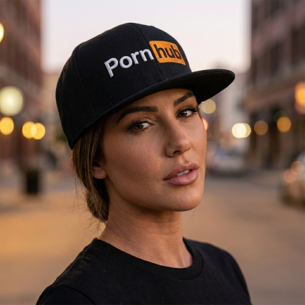 Flaunt the Iconic 3D Puff Pornhub Logo