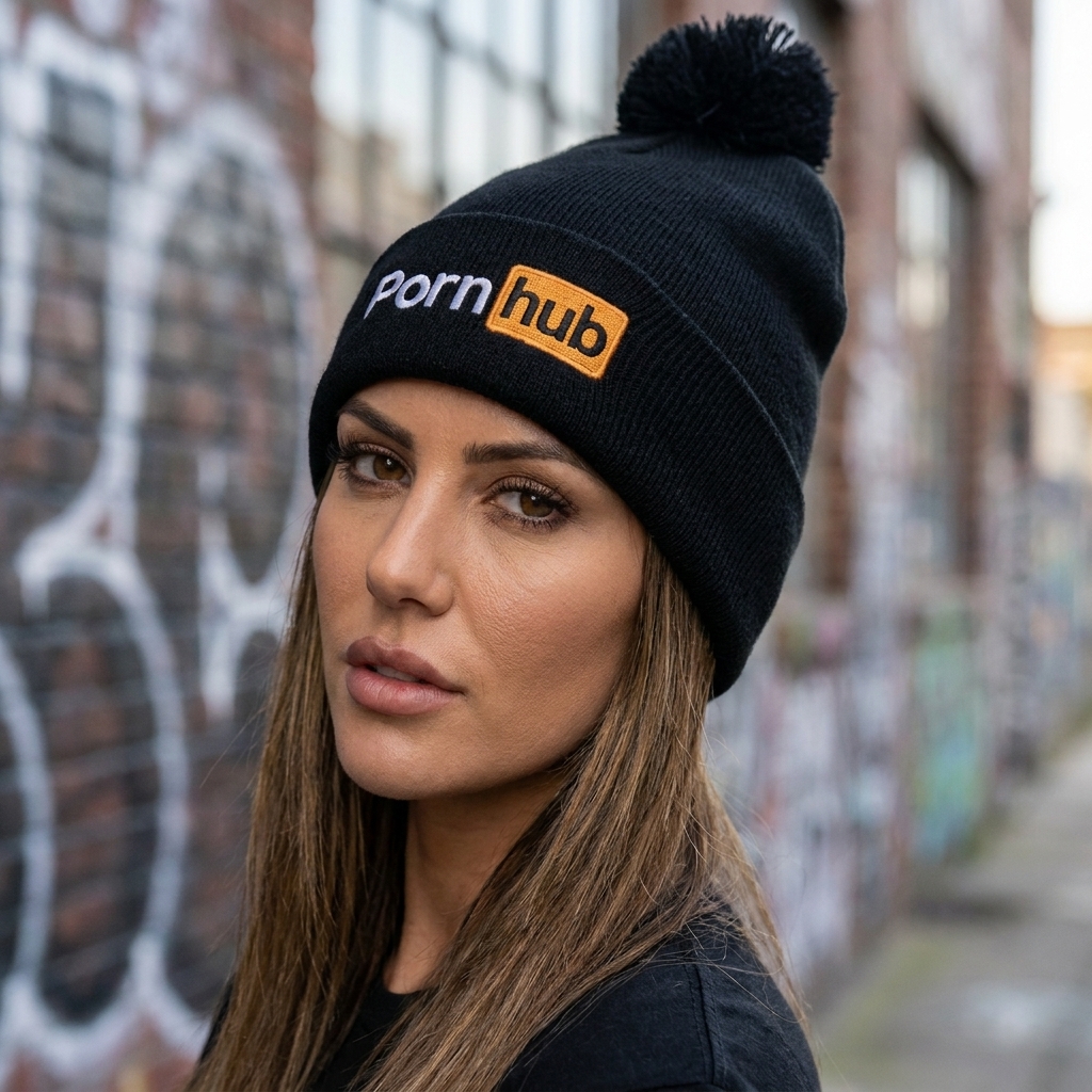 Iconic Embroidered Pornhub Logo for Bold Style