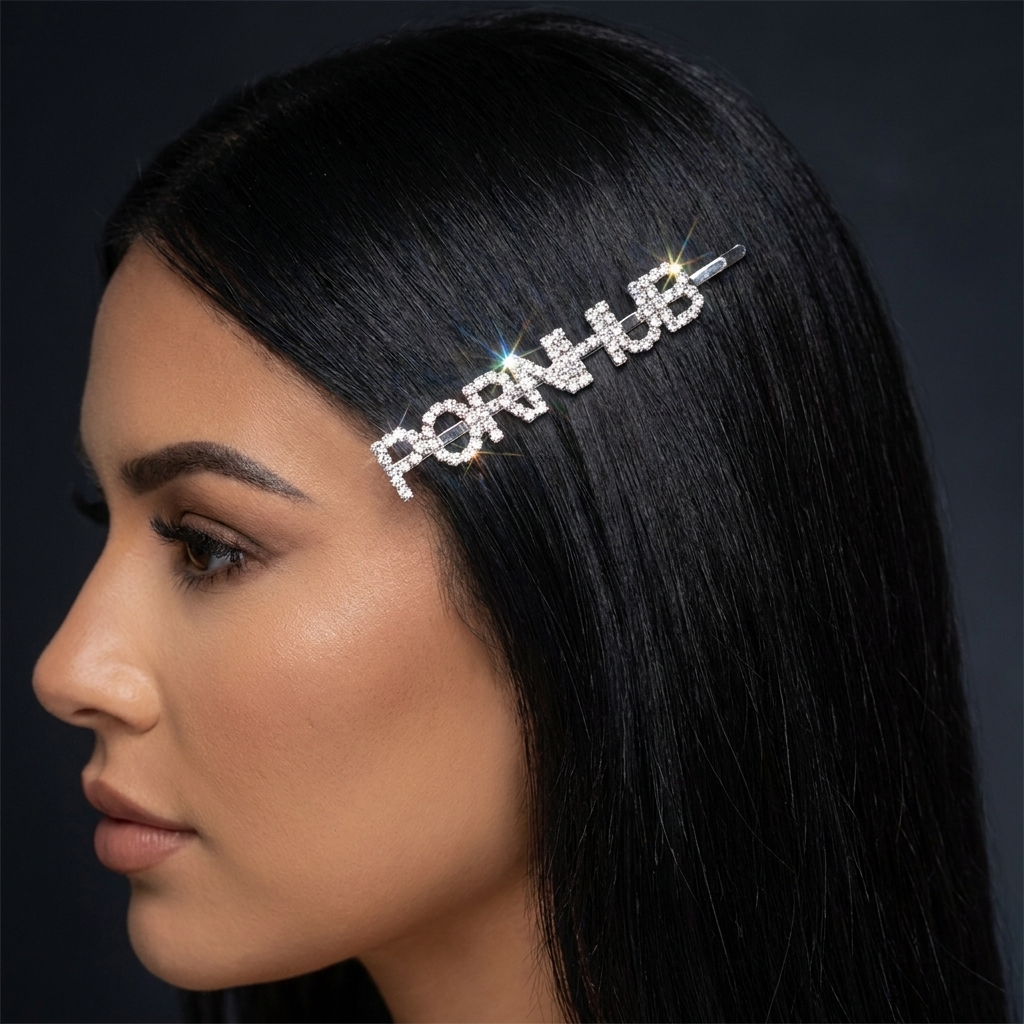 Sparkling Rhinestone Pornhub Logo: Iconic Glamour