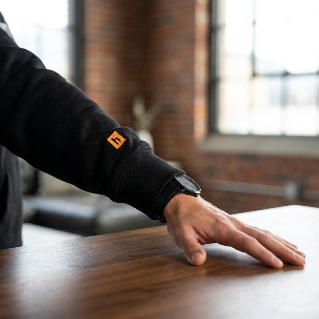 Signature Embroidered Cuff: Discreet, Premium Style